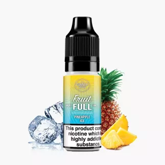 Dinner Lady Fruit Salt FULL Pineapple Ice 10 ml fľaša – ananás s ľadom
