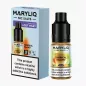 Maryliq Tropical Island 10 ml nikotínová soľ e-liquid škatuľka – príchuť tropický ovocný mix
