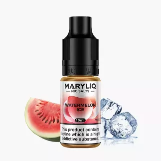 Maryliq Watermelon Ice 10 ml nikotínová soľ e-liquid fľaštička – príchuť chladivý melón