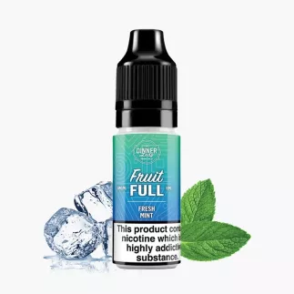 Dinner Lady Fruit FULL Salt Full Fresh Mint 10 ml fľaša – čerstvá mäta