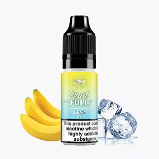 Dinner Lady Fruit FULL Salt Banana Ice 10 ml fľaša – banán s ľadom