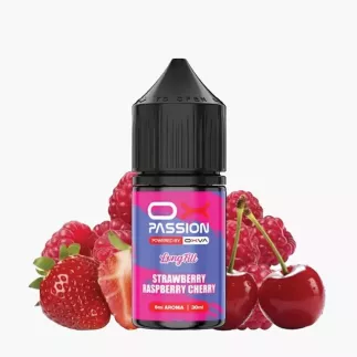 OXVA OX Passion Strawberry Raspberry Cherry – longfill 6 ml
