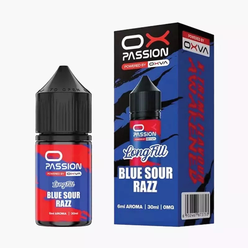 OXVA OX Passion Blue Sour Razz – longfill 6 ml | OXVA