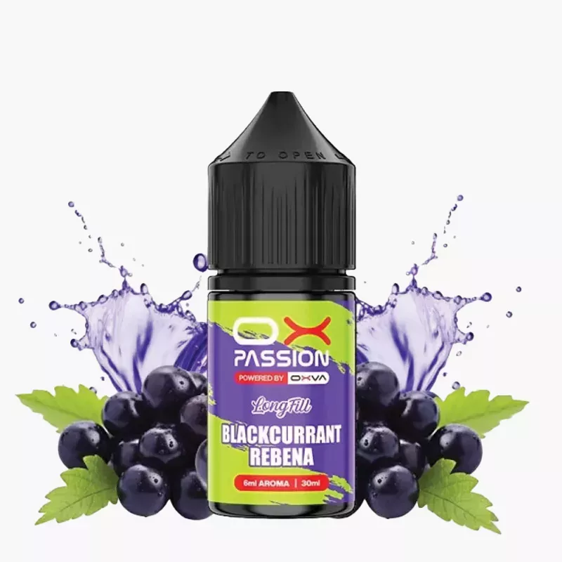 OXVA OX Blackcurrant Rebena longfill 6 ml
