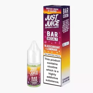 Just Juice Salt Blackcurrant Lemonade 10 ml
