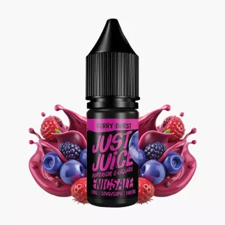 Just Juice Salt Berry Burst 10 ml fľaša – explózia lesného ovocia