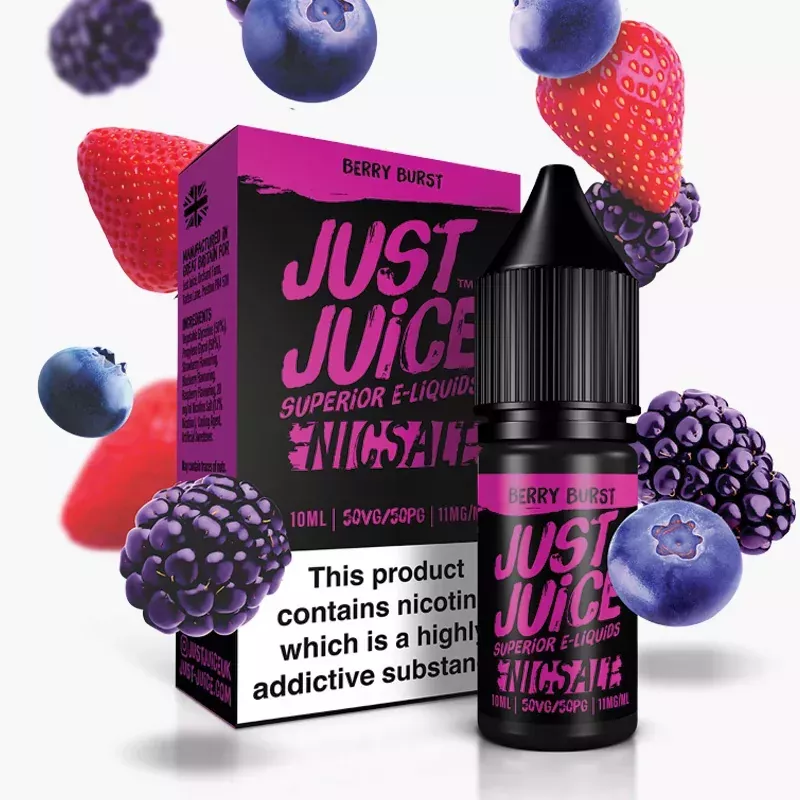 Just Juice Salt Berry Burst 10 ml – nic salt e-liquid