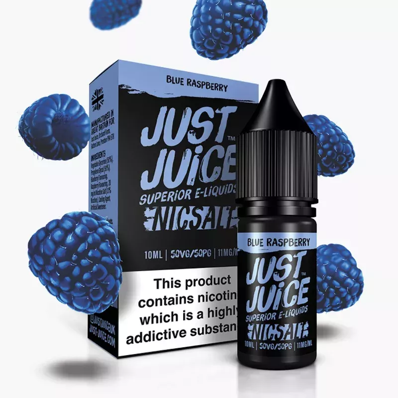 Just Juice Salt Blue Raspberry 10 ml – nic salt e-liquid