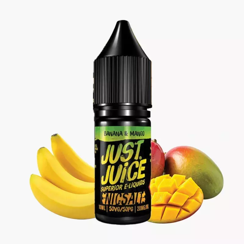 Just Juice Salt Banana & Mango 10 ml fľaša – banán a mango