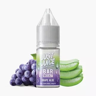 Just Juice Salt Grape & Aloe 10 ml fľaša – hrozno a aloe vera