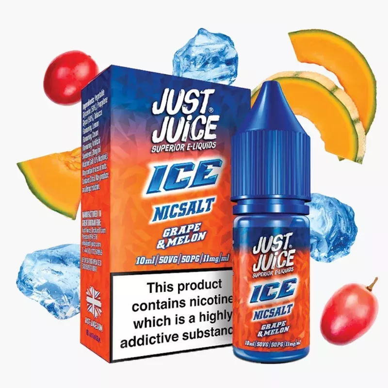 Just Juice Salt Grape & Melon Ice 10 ml