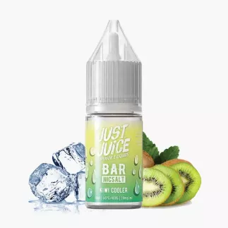 Just Juice Salt Kiwi Cooler 10 ml fľaša – chladivé kivi