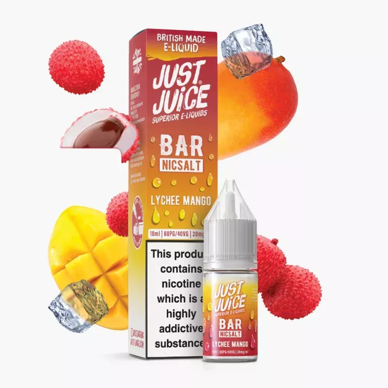 Just Juice Salt Lychee Mango 10 ml – nic salt e-liquid