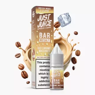 Just Juice Salt Iced Caramel Macchiato 10 ml