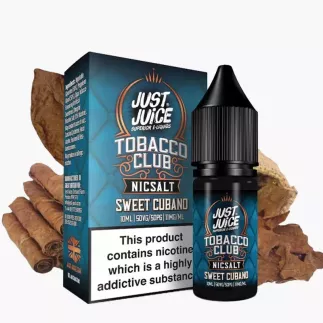 Just Juice Salt Tobacco Club Sweet Cubano 10 ml