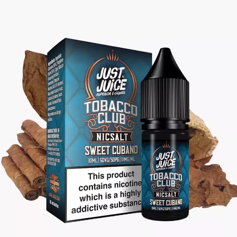 Just Juice Salt Tobacco Club Sweet Cubano 10 ml