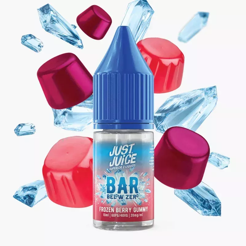 Just Juice Below Zero Salts Frozen Berry Gummy 10 ml