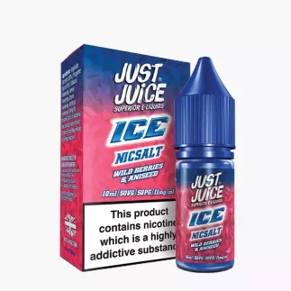 Just Juice Salt ICE Wild Berries Aniseed 10 ml