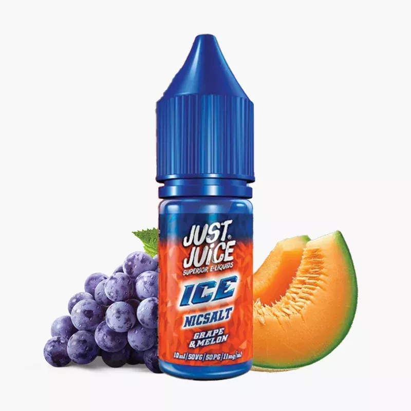 Just Juice Salt ICE Grape & Melon 10 ml fľaša – hrozno a melón s ľadom