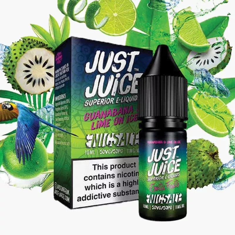 Just Juice Exotic Fruits Guanabana & Lime On Ice 10 ml