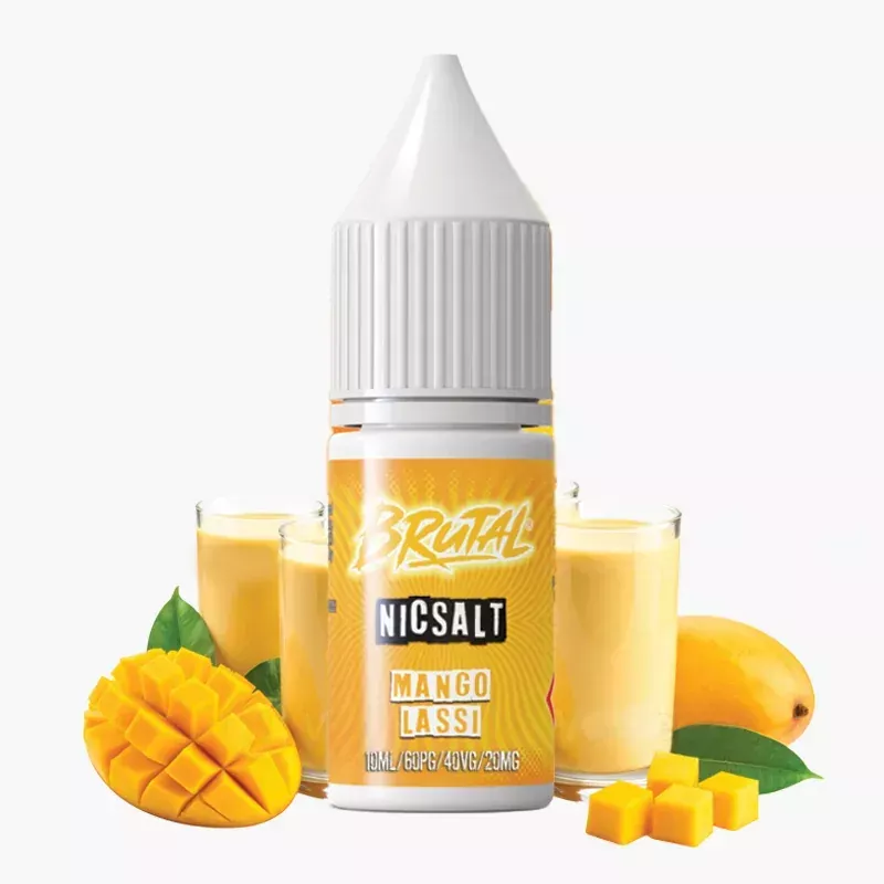 Brutal Drinks Salts by Just Juice Mango Lassi 10 ml fľaša – mangové lassi