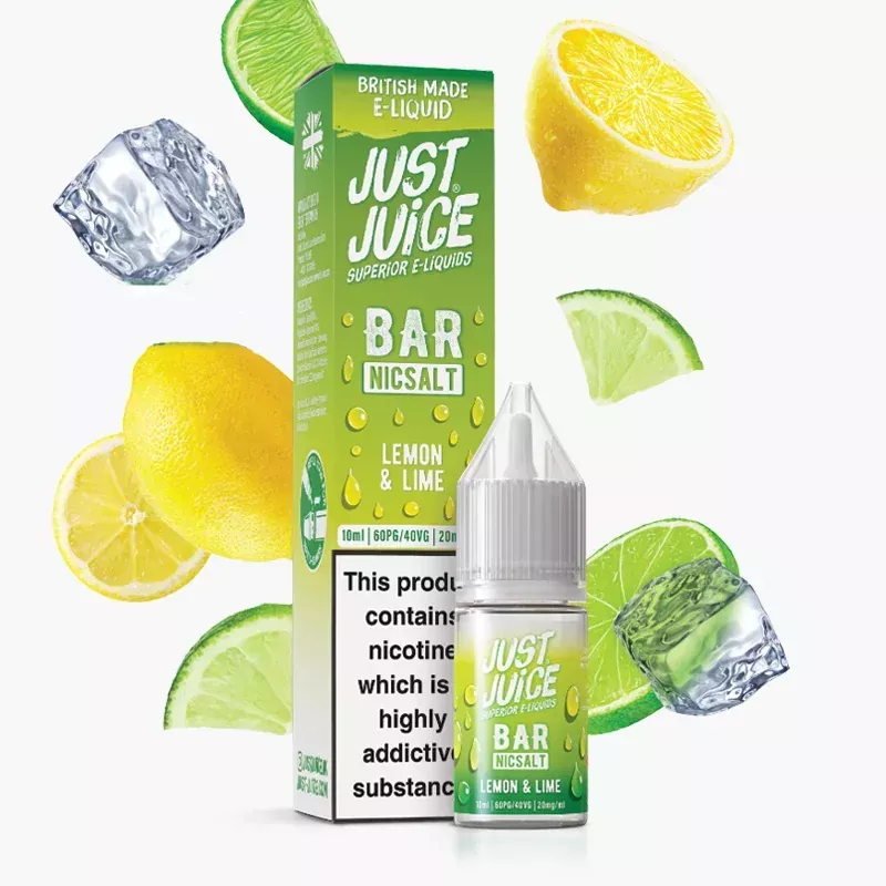 Just Juice Salt Lemon Lime 10 ml – nic salt e-liquid
