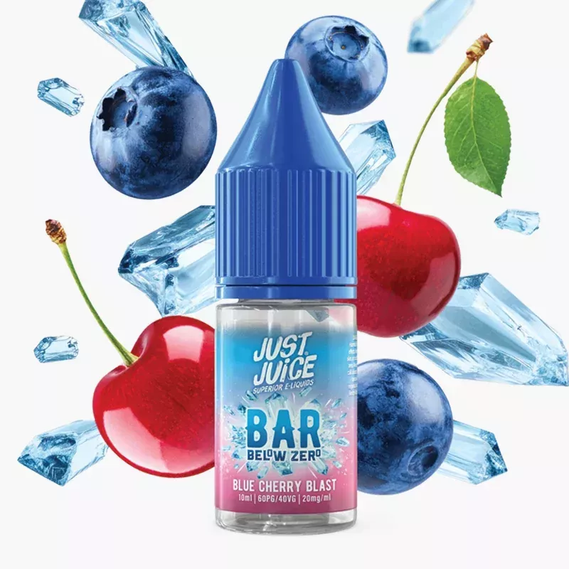 Just Juice Below Zero Salts Blue Cherry Blast 10 ml