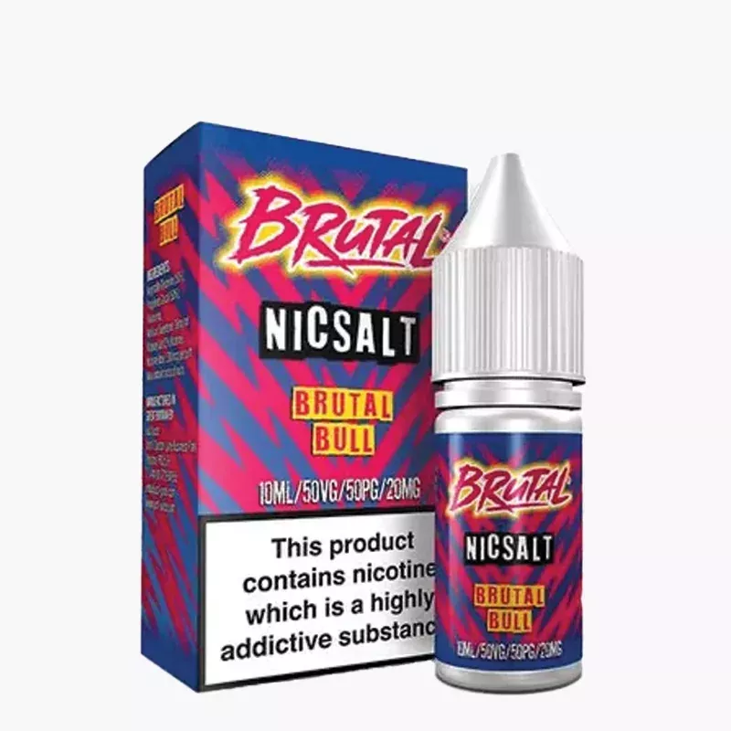 Brutal Drinks Salts by Just Juice Brutal Bull 10 ml krabica – energetický nápoj
