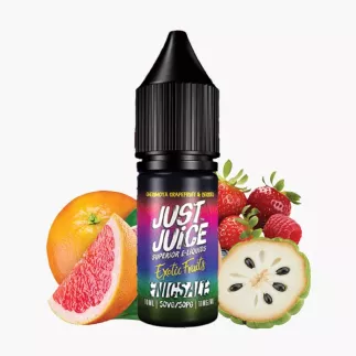 Just Juice Exotic Fruits Cherimoya Grapefruit & Berries 10 ml fľaša – cherimoya, grapefruit a lesné ovocie