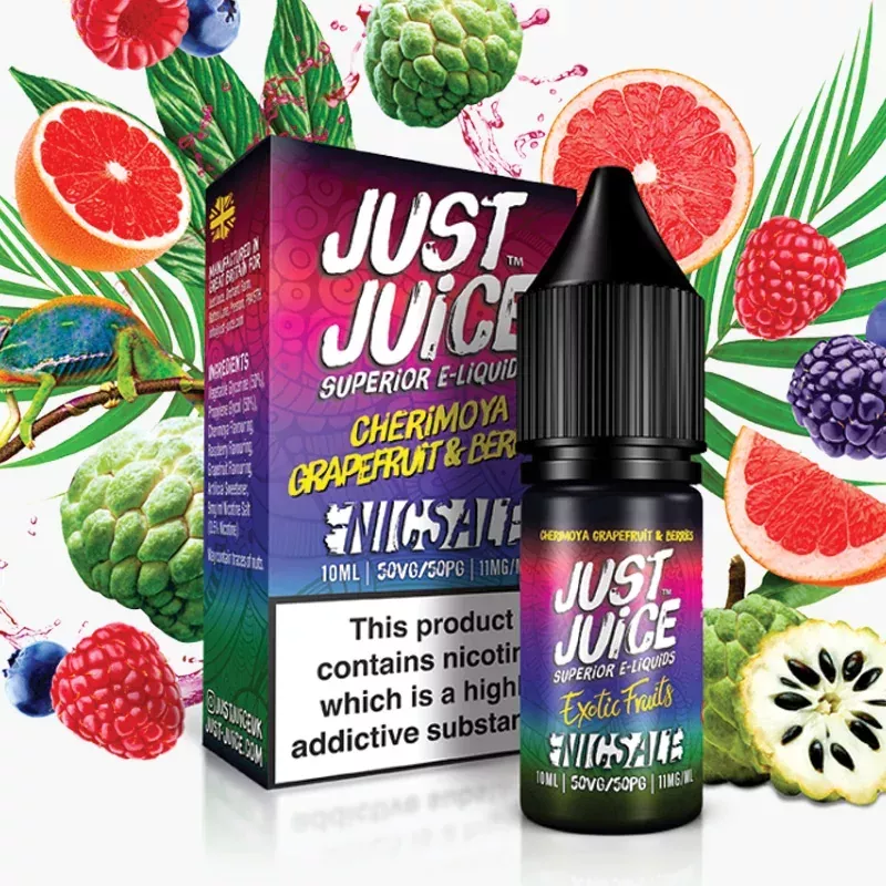 Just Juice Exotic Fruits Cherimoya Grapefruit Berries 10 ml