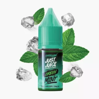 Just Juice Mint Range Green Nic Salt 10 ml fľaša – zelená mäta