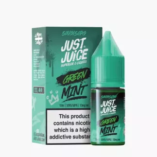 Just Juice Mint Range Green Nic Salt 10 ml