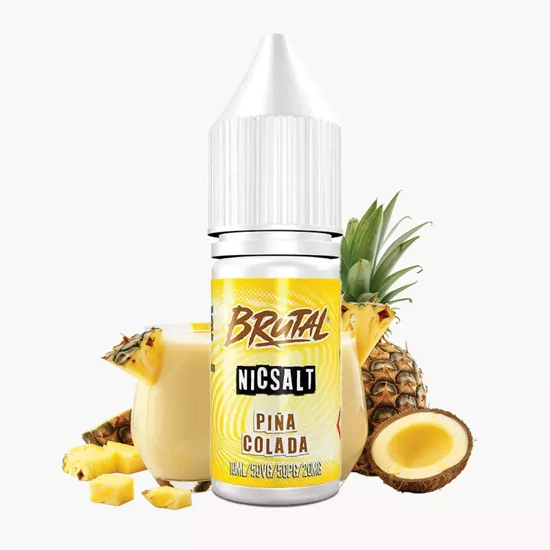 Brutal Drinks Salts by Just Juice Piña Colada 10 ml fľaša – ananás a kokos