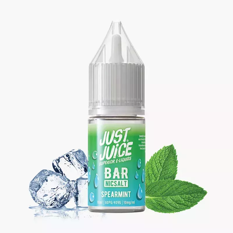 Just Juice Salt Spearmint 10 ml fľaša – mäta