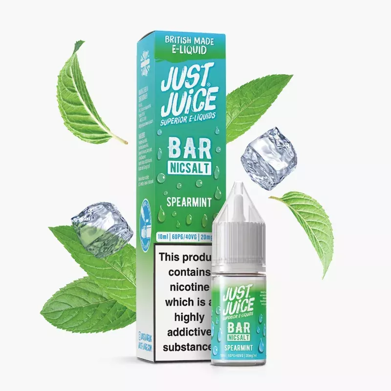 Just Juice Salt Spearmint 10 ml – nic salt e-liquid