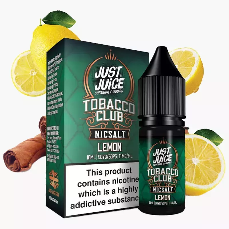 Just Juice Salt Tobacco Club Lemon 10 ml