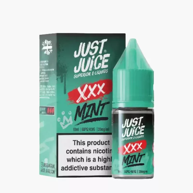 Just Juice Mint Range Salts Triple Mint 10 ml krabica – trojitá mäta