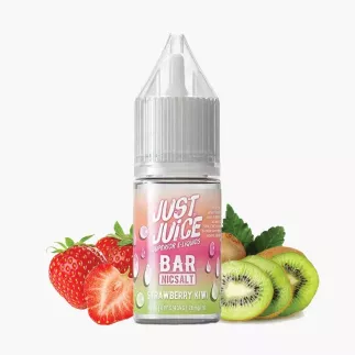 Just Juice Salt Strawberry Kiwi 10 ml fľaša – jahoda a kivi