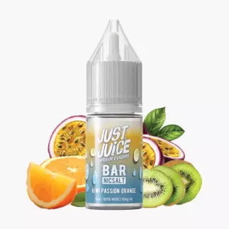 Just Juice Salt Kiwi Passion Orange 10 ml fľaša – kivi, marakuja a pomaranč