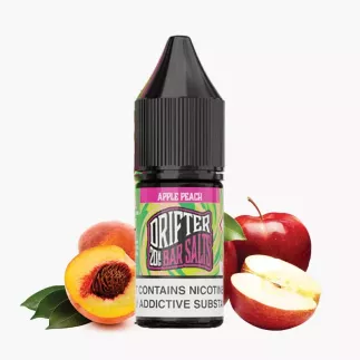 Drifter Apple Peach Nic Salt 10 ml e-liquid fľaša – jablko a broskyňa