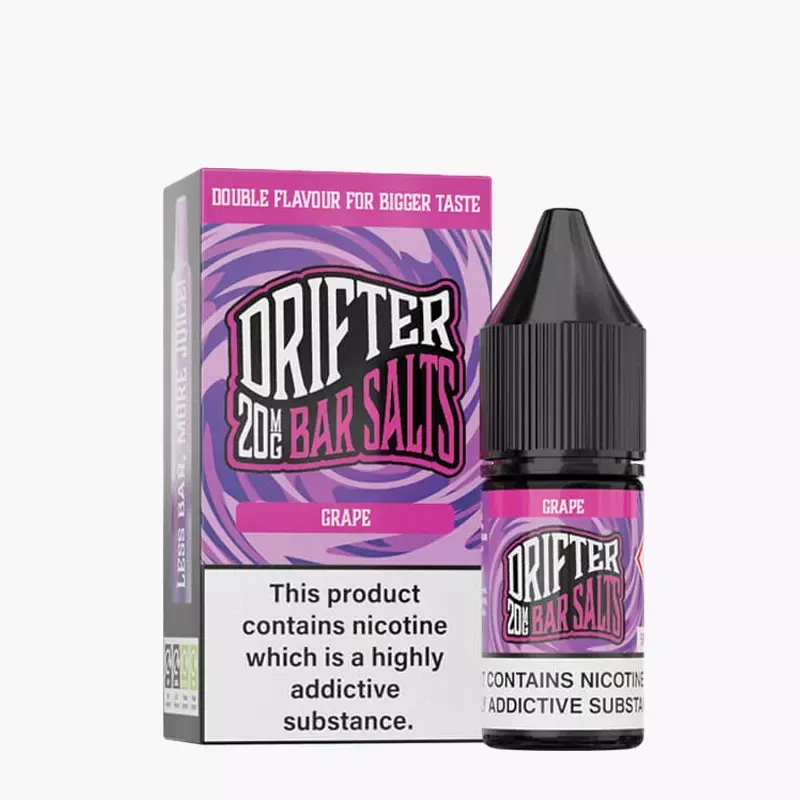 DRIFTER Bar Salts Grape 10 ml krabica – hrozno