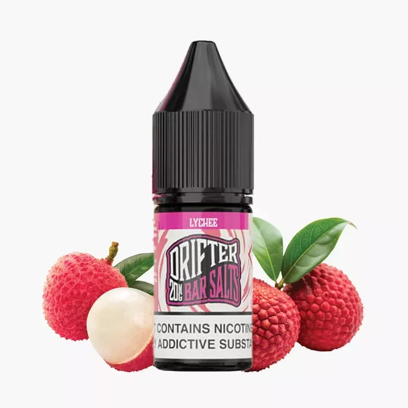 DRIFTER Bar Salts Lychee 10 ml fľaša – liči