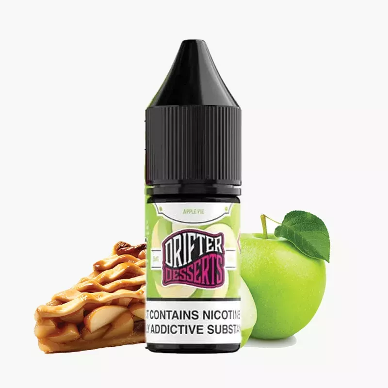 DRIFTER Desserts Salt Apple Pie 10 ml fľaša – jablkový koláč
