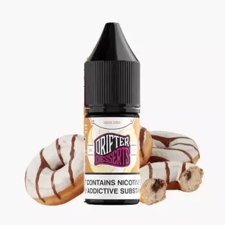 DRIFTER Desserts Salt Cream Donut 10 ml fľaša – krémová šiška