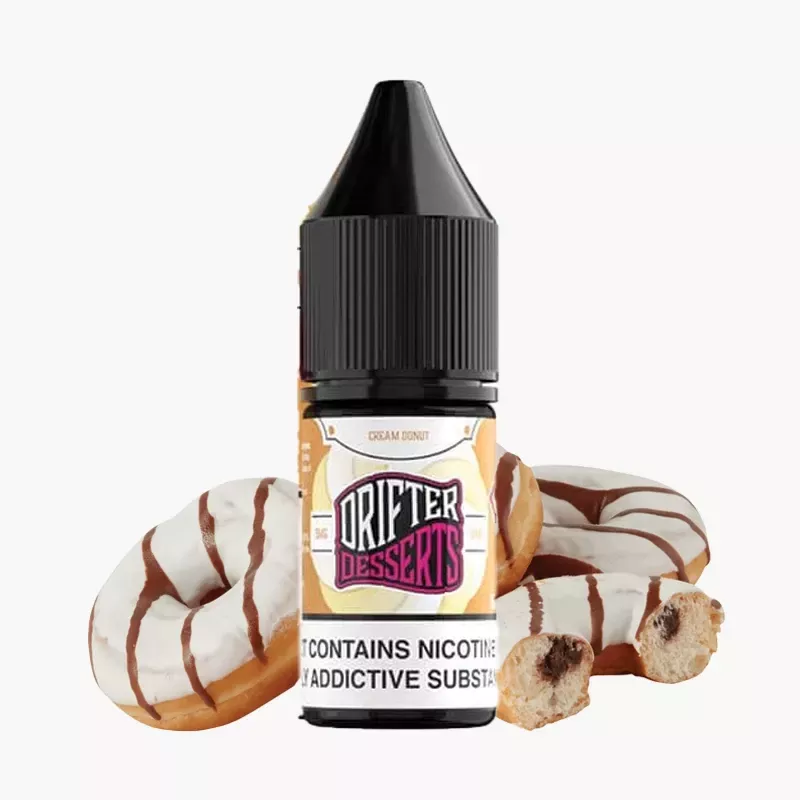 DRIFTER Desserts Salt Cream Donut 10 ml fľaša – krémová šiška