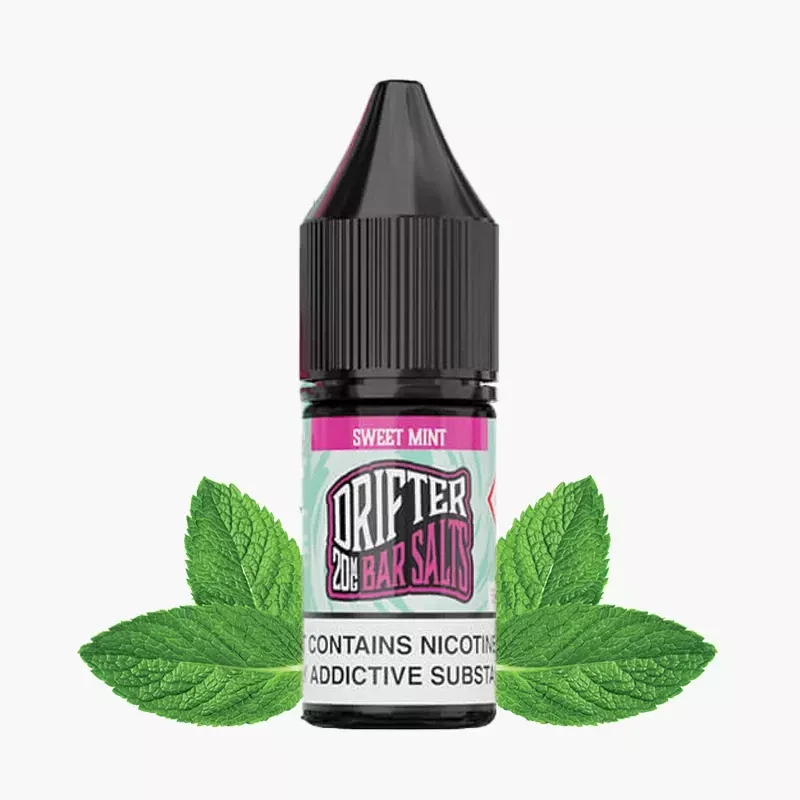 DRIFTER Bar Salts Sweet Mint 10 ml fľaša – sladká mäta
