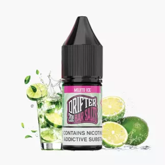 DRIFTER Bar Salts Mojito Ice 10 ml fľaša – mojito s ľadom