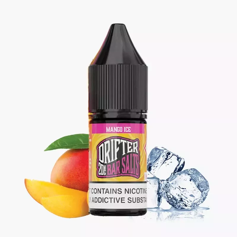 DRIFTER Bar Salts Mango Ice 10 ml fľaša – mango s ľadom