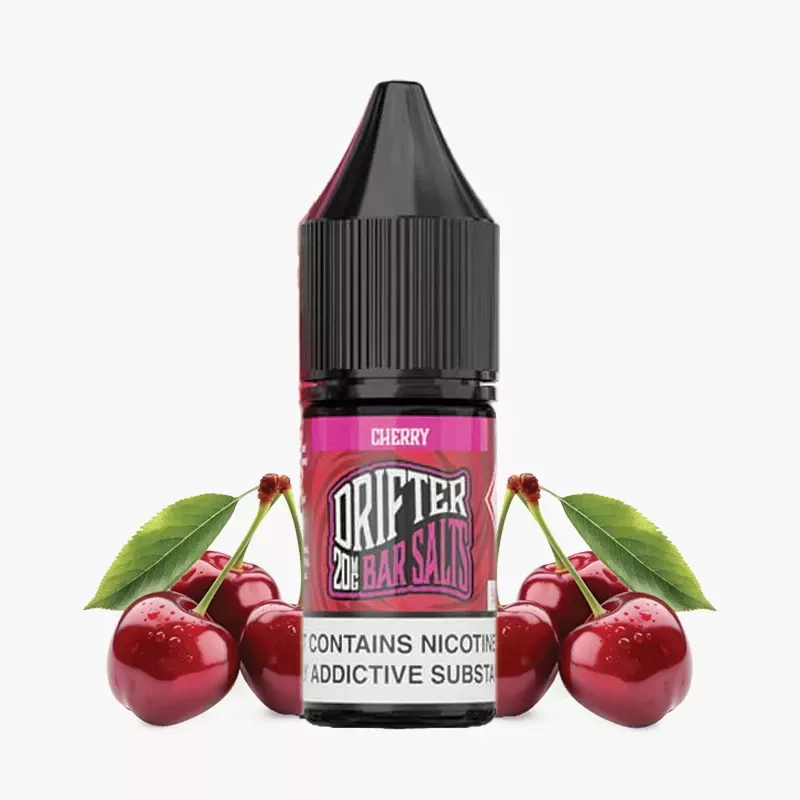 DRIFTER Bar Salts Cherry 10 ml fľaša – čerešňa