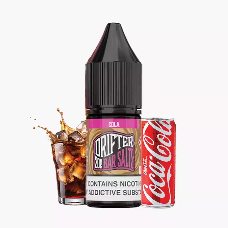 DRIFTER Bar Salts Cola 10 ml fľaša – kola